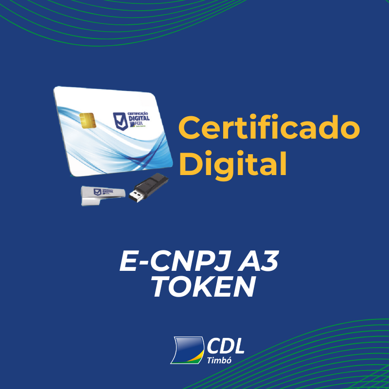 E-CNPJ A3 TOKEN - 3 ANOS
